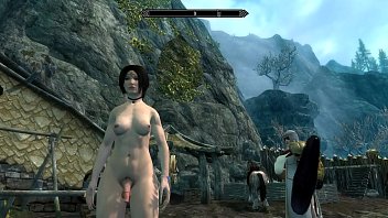 Sexy White Nord dickgirl fucks Orcish female MILF | SKYRIM