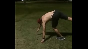 Novinho treinando